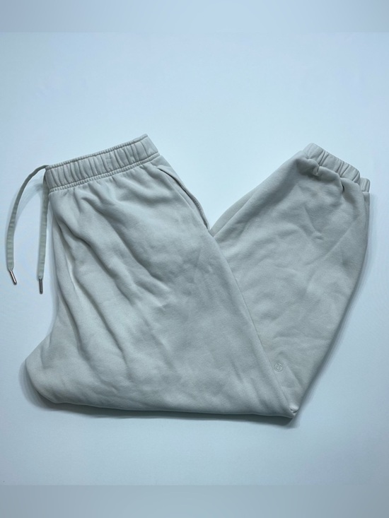 Lululemon Pants - Lululemon Scuba MR Oversized Jogger Womens Size Medium LW5GLNS Bone White Heavy